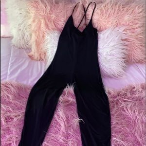 Womens Small black Thin Bodysuit!
